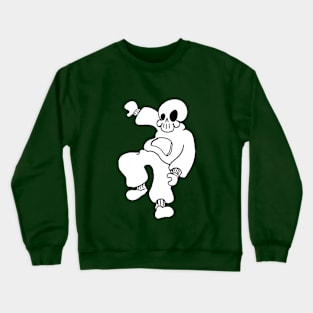 Funky Skeleton Dude Crewneck Sweatshirt